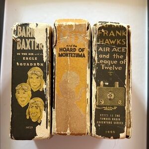Vintage Adventure Book Set